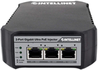 Adapter zasilacz Ultra Intellinet Network Solutions PoE 802.3at/af 2 porty RJ45 GIGABIT (0766623561488) - obraz 3