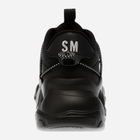 Sneakersy damskie na wysokiej platformie Steve Madden Spectator SM11002961 39 Czarne (8720857314618) - obraz 5