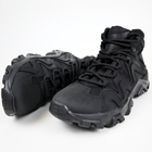 Кожаные тактические ботинки OKSY TACTICAL Black летние (сетка) 41 размер - изображение 3