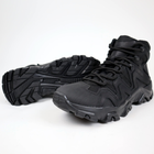 Кожаные тактические ботинки OKSY TACTICAL Black летние (сетка) 42 размер - изображение 4