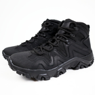 Шкіряні тактичні черевики OKSY TACTICAL Black літні (сітка) 42 розмір - зображення 5
