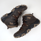 Кожаные тактические ботинки OKSY TACTICAL Brown летние (сетка) 45 размер - изображение 2