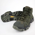 Шкіряні тактичні черевики OKSY TACTICAL Olive літні (сітка) 41 розмір - зображення 5