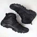 Шкіряні тактичні черевики OKSY TACTICAL Black літні (сітка) 46 розмір - зображення 2