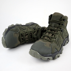 Шкіряні тактичні черевики OKSY TACTICAL Olive літні (сітка) 42 розмір - зображення 4