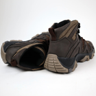 Кожаные тактические ботинки OKSY TACTICAL Brown летние (сетка) 46 размер - изображение 6