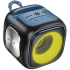 Портативна колонка беспроводная Bluetooth FM TF-картки USB AUX TWS Borofone BR29 Чорна