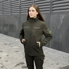 Куртка Pobedov Shadow з липучками жіноча Хакі 3XL OWku2 8773XLkh - зображення 1