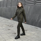 Куртка Pobedov Shadow с липучками женская Хаки M OWku2 877Mkh - изображение 4