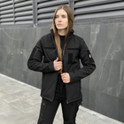 Куртка Pobedov Shadow з липучками жіноча Чорний M OWku2 877Mba - зображення 3