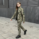 Куртка Pobedov Shadow Жіноча Військова з липучками Піксель 3XL OWku2 8763XLpx - зображення 5