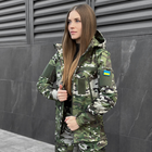 Куртка Pobedov Motive Военная Женская Мультикам 2XL OWku2 7592XLmk - изображение 6