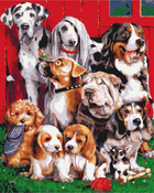 Картина за номерами Symag Paint It Портрет із собаками 40 x 50 см (5904433380553) - зображення 1