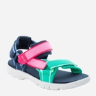 Дитячі спортивні сандалі для дівчинки Jack Wolfskin Seven Seas 3 K 4040061-1226 26 Синій/Зелений (4064993185997) - зображення 2