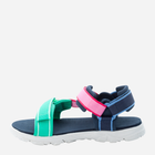 Підліткові спортивні сандалі для дівчинки Jack Wolfskin Seven Seas 3 K 4040061-1226 35 Синій/Зелений (4064993186086) - зображення 3
