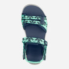 Дитячі спортивні сандалі для дівчинки Jack Wolfskin 2 In 1 Sandal K 4046421-1226 30 Синій/Зелений (4064993187984) - зображення 5