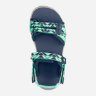 Sandały dziecięce dla dziewczynki Jack Wolfskin 2 In 1 Sandal K 4046421-1226 31 Niebieski/Zielony (4064993187991) - obraz 5