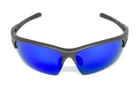 Окуляри захисні Venture Gear MontEagle GunMetal (ice blue mirror) Anti-Fog, дзеркальні сині - зображення 3