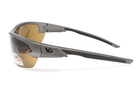 Защитные очки Venture Gear Tactical Semtex 2.0 Gun Metal (bronze) Anti-Fog, коричневые в оправе цвета "тёмный металик" - изображение 5