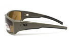 Очки защитные открытые Venture Gear Tactical OverWatch Green (bronze) Anti-Fog, коричневые в камуфляжной оправе - изображение 5