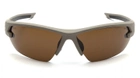 Окуляри захисні Venture Gear Tactical Semtex Tan (bronze) Anti-Fog, коричневі в камуфльованій оправі - зображення 2