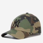 Кепка New Era League Essential Nyy Camu Classic 11357008 One Size Чорний/Зелений/Коричневий (0190529107332)