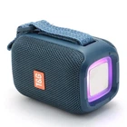 Bluetooth-колонка TG339 c RGB ПОДСВЕТКОЙ, speakerphone, радио, blue