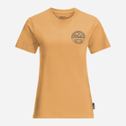 Koszulka damska bawełniana Jack Wolfskin Campfire T W 1809061-3084 XL Pomarańczowa (4064993703511) - obraz 4