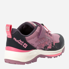 Підліткові кросівки для дівчинки Jack Wolfskin Villi Hiker Texapore Low K 4056831-2197 39 Рожеві (4064993728859) - зображення 4