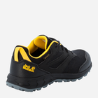 Дитячі кросівки для хлопчика Jack Wolfskin Woodland Texapore Low K 4042162-6055 30 Чорний/Жовтий (4064993186635) - зображення 4