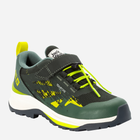 Buty sportowe chłopięce na rzepy Jack Wolfskin Villi Hiker Texapore Low K 4056831-4136 37 Zielone (4064993728934) - obraz 2