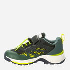 Buty sportowe chłopięce na rzepy Jack Wolfskin Villi Hiker Texapore Low K 4056831-4136 37 Zielone (4064993728934) - obraz 3