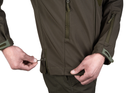 Чоловіча куртка soft shell olive, S - изображение 9