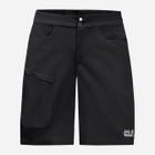 Спортивні шорти чоловічі Jack Wolfskin Tourer Shorts M 1507231-6000 50 Чорні (4064993142709) - зображення 6