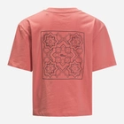 Підліткова укорочена футболка для дівчинки Jack Wolfskin Teen Mosaic T G 1609841-2183 176 см Коралова (4064993686159) - зображення 2