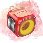 Портативная колонка блютуз Bluetooth FM TF-карти USB AUX TWS Borofone BR29 красная