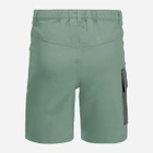 Дитячі шорти для дівчинки Jack Wolfskin Active Shorts K 1609341-4215 152 см Зелені (4064993682557) - зображення 2