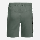 Дитячі шорти для хлопчика Jack Wolfskin Active Shorts K 1609341-4311 152 см Темно-зелені (4064993682595) - зображення 2