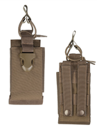 Подсумок для рации Койот Mil-Tec RADIO POUCH MOLLE DARK COYOTE (13493719)