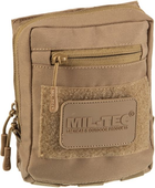 Подсумок тактический Mil-Tec койот на липучке KOPPELTASCHE MULTIPURPOSE M.KLETT DK.COYOTE (13490319)