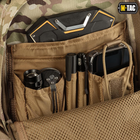 Тактический рюкзак M-Tac на 50 литров с местом для гидратора Trooper Pack Dark MC - изображение 7