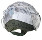 Кавер для шлема Fast белый мультикам - изображение 1