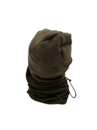 Набір для військових шапка флісова та бафф олива - зображення 3
