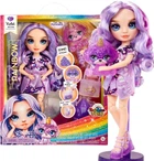 Кукла Rainbow High Violet Slime Kit & Pet - Рейнбоу Хай Вайолет (фиолетовый) с набором слизи и Питомцем (503422)
