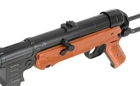 Пістолет-пулемет MP 40 FULL METAL AEG — BROWN [AGM] (для страйкболу) - зображення 7