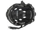 Страйкбольний шолом з швидким регулюванням FAST PJ – BLACK [EMERSON] - зображення 8