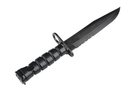 Нож тренировочный M10 - Black [ACM] (для страйкбола) - изображение 4
