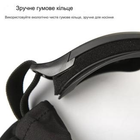 Захисні окуляри для страйкболу з 3 лінзами від вітру та пилу Black - зображення 6