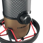 Mikrofon USB Cherry Streaming UM 9.0 PRO RGB Black/Copper (JA-0720) - obraz 3