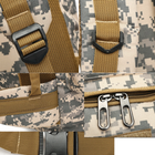 Военный Тактический Водонепроницаемый Штурмовой Рюкзак Большой Емкости U.S. Army M13P 70 л (Пиксель) - изображение 9